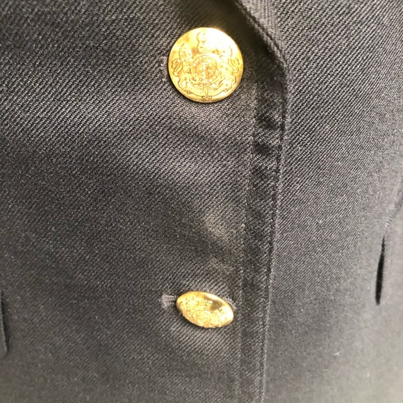 Navy JCrew Schoolboy Jacket - Picture 6 of 9